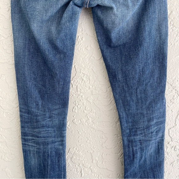 Citizens of Humanity racer low rise slash skinny jeans stretch 25 - Picture 9 of 13
